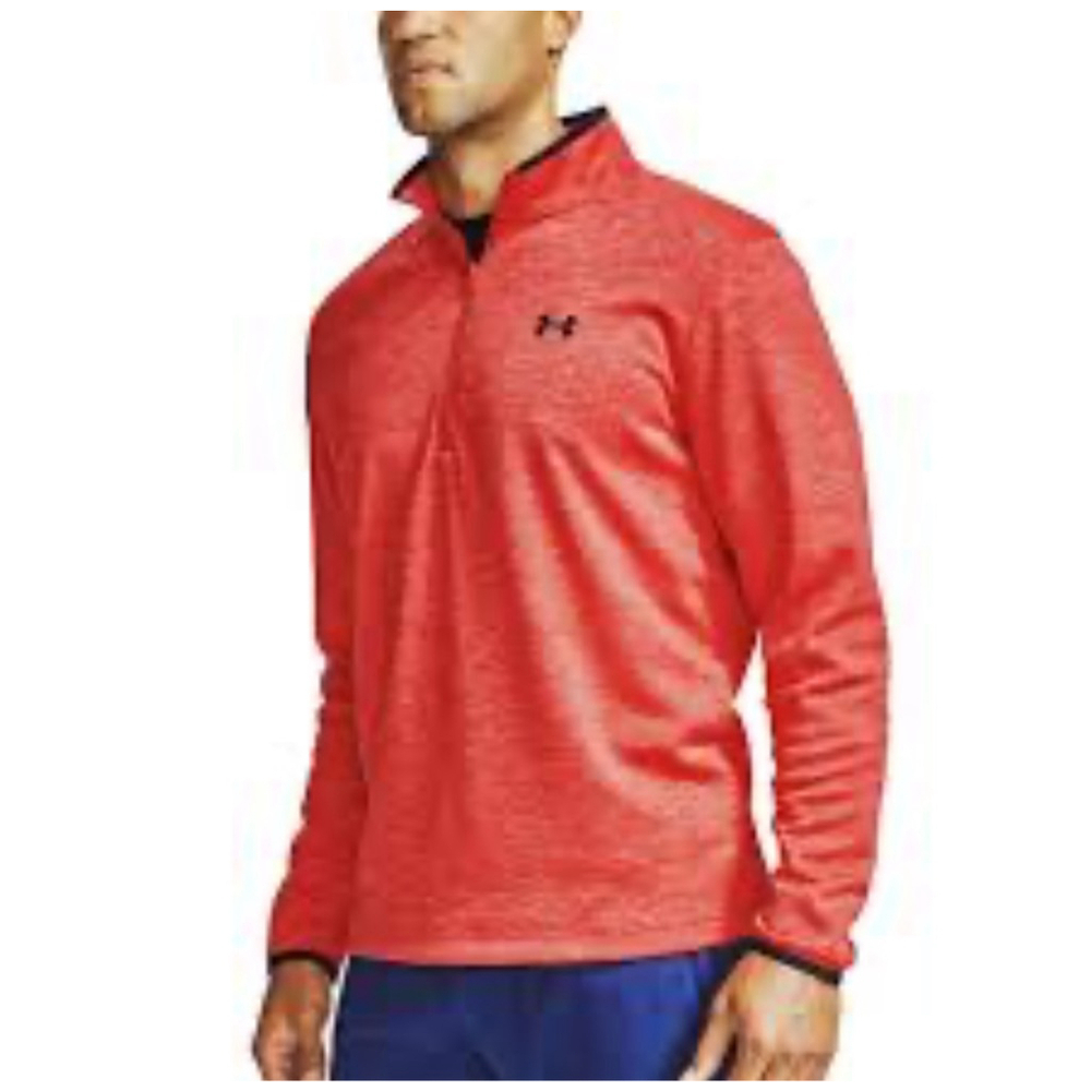 Under Armour Red ColdGear 1/4 Zip Sweater M